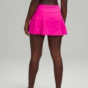 Lululemon Pace Rival Mid Rise Skirt Sonic Pink